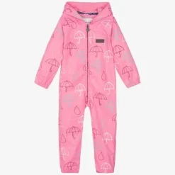 Mitty James Pink Hooded Waterproof Umbrella Rainsuit Clearance