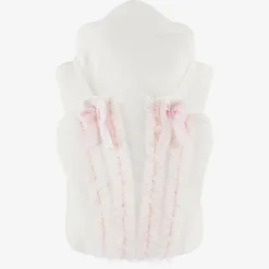 Sofija White & Pink Baby Nest (70cm) Discount