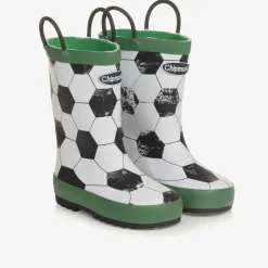 Chipmunks White Football Rain Boots Online