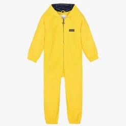 Mitty James Yellow Hooded Waterproof Rainsuit Best